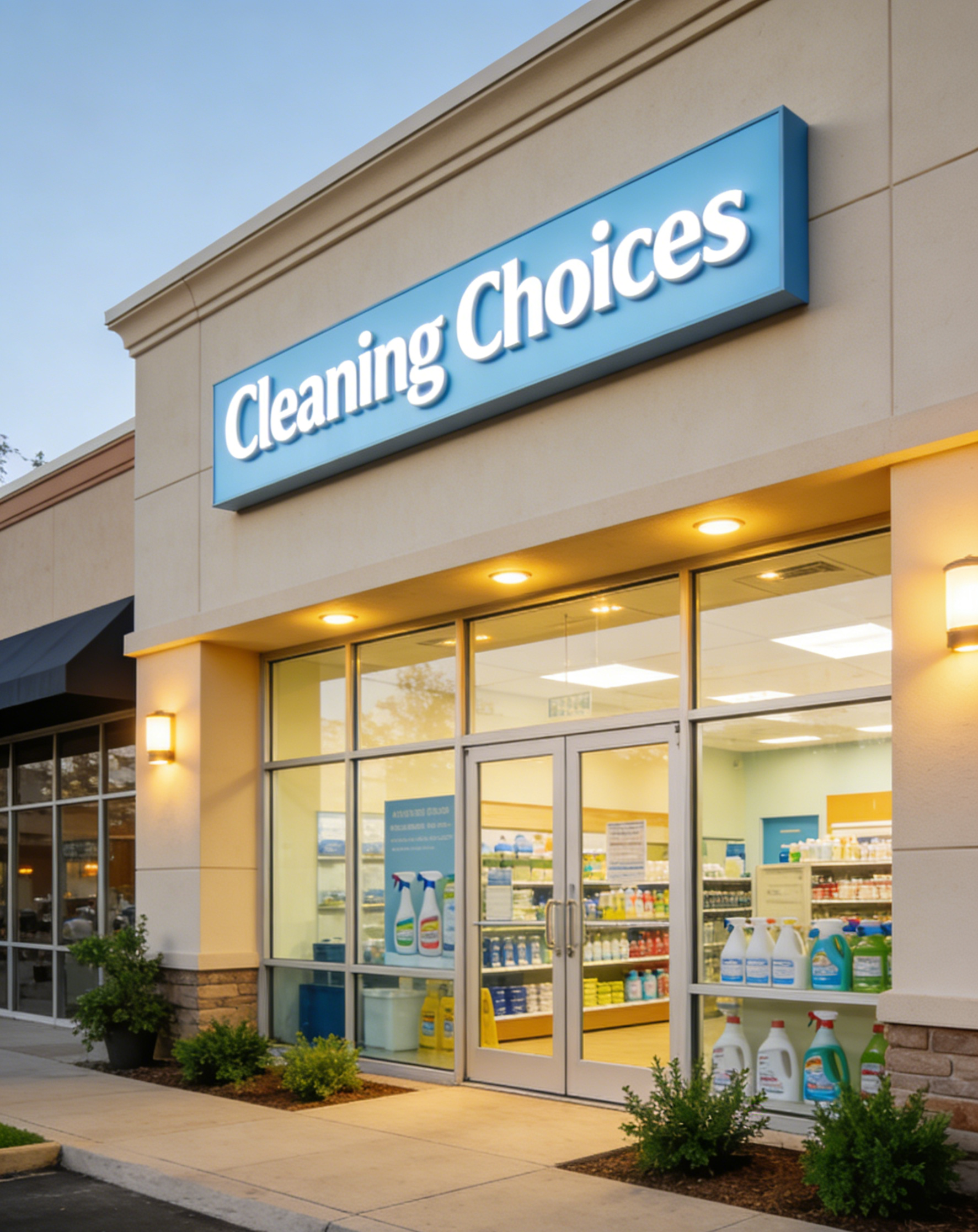 Cleaning Choices Store Front 3